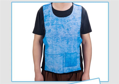 Summer Cooling Vest for Outdoor Use and Heat Relief