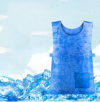 Summer Cooling Vest for Outdoor Use and Heat Relief